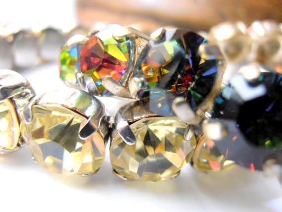 Austrian Cystals Stretch Bracelets | Women Stacking Jewelry Gift