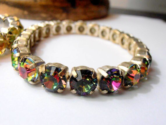 Austrian Cystals Stretch Bracelets | Women Stacking Jewelry Gift
