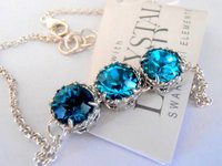 Blue Crystal Filigree Bracelet in Platinum | Dainty Art Deco Style Jewelry
