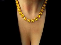 Citrine Rivoli Crystal Necklace Handmade, Anna Wintour Gold Collet, Yellow Tennis Choker, Women statement Jewelry
