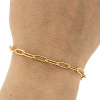 Gold Figaro Chain Bracelet, Personalized Gift, 3Micron Letter Bracelet, Women Statement Jewelry, Valentine's Day Gift for her