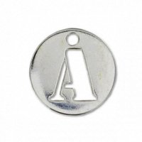 Customized Sterling Silver Chain Bracelets, 925 Bracelet, Letter Charms
