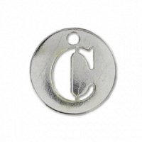 Customized Sterling Silver Chain Bracelets, 925 Bracelet, Letter Charms