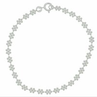 Personalized 925 Sterling Silver Stacking Chain Bracelet with Initial, Mother's Day Statement Jewery, 30th Birthday Gift
