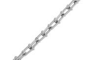 Chunky Horseshoe Stainless Steel Chain Bracelet - U Shape, Thick Link Novelty Chain - Silver Jewelry - Unique Gift for Wife