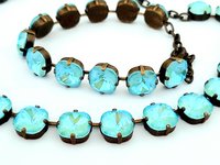 Anna Wintour Tennis Necklace in Antique Bronze | Jewelry Set