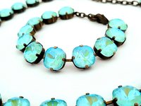 Anna Wintour Tennis Necklace in Antique Bronze | Jewelry Set