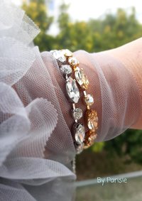 Crystal Clear Tennis Bracelet | Wedding Day Jewelry for Brides | Bridesmaid Gifts