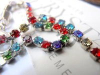 Minimalist Bare Foot Anklet, Summer Sandal Bracelet, Barely There Cupchain Crystal Body Jewelry for Her, Birthday Gift