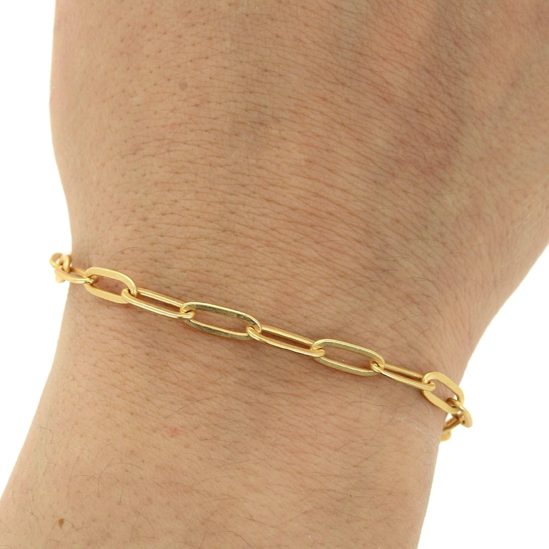 Gold Figaro Chain Bracelet, Personalized Gift, 3Micron Letter Bracelet, Women Statement Jewelry, Valentine's Day Gift for her