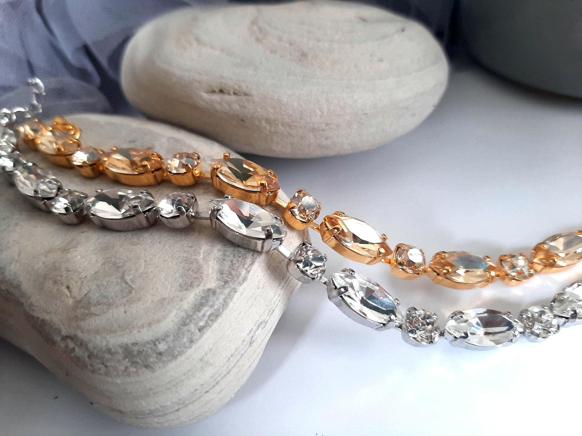 Crystal Clear Tennis Bracelet | Wedding Day Jewelry for Brides | Bridesmaid Gifts