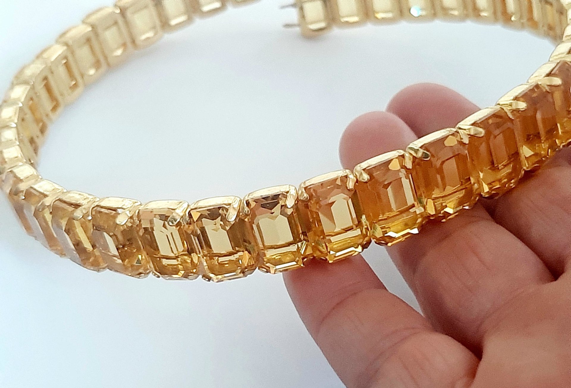 Topaz Crystal Choker Necklace | Statement Collar Wedding Jewelry